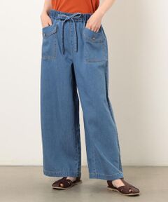 COMME CA ISM / コムサイズム デニムパンツ | 【セットアップ対応】デニム ワイド　イージーパンツ
