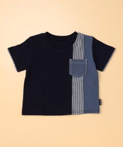 ポケット付き　半袖Ｔシャツ(80・90cm)