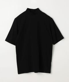 コットン天竺 モックネックＴシャツ