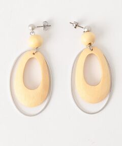 COMME CA ISM / コムサイズム ピアス・イヤリング | ウッドパーツ　ピアス