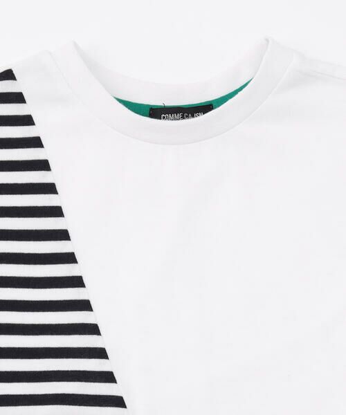 COMME CA ISM / コムサイズム Tシャツ | 配色切り替え　半袖Tシャツ | 詳細2