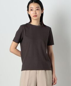 ★TV着用商品★リブ　ベーシック　Ｔシャツ