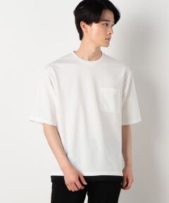 ★ＴＶドラマ着用商品★ ストレッチポンチ フェイクレイヤード Ｔシャツ