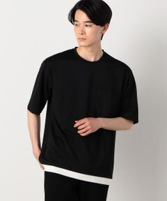 ★ＴＶドラマ着用商品★ ストレッチポンチ フェイクレイヤード Ｔシャツ