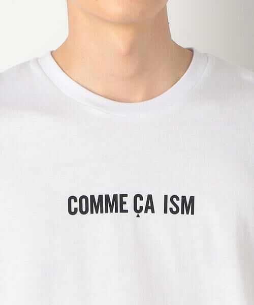 COMME CA ISM / コムサイズム Tシャツ | コムサイズム ロゴ プリント クルーネック Ｔシャツ | 詳細7