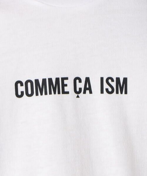 COMME CA ISM / コムサイズム Tシャツ | コムサイズム ロゴ プリント クルーネック Ｔシャツ | 詳細10