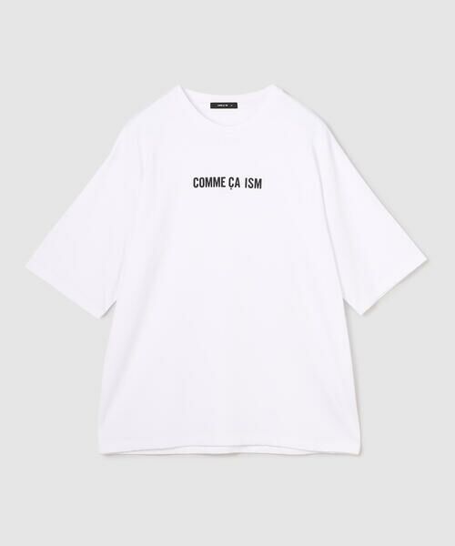 COMME CA ISM / コムサイズム Tシャツ | コムサイズム ロゴ プリント クルーネック Ｔシャツ | 詳細3