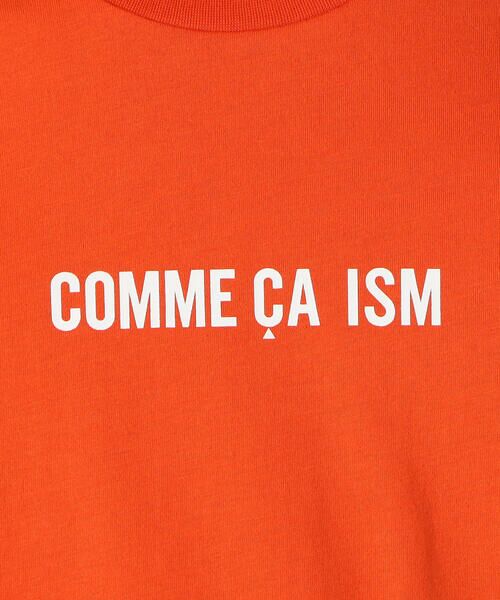 COMME CA ISM / コムサイズム Tシャツ | コムサイズム ロゴ プリント クルーネック Ｔシャツ | 詳細15