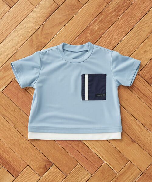COMME CA ISM / コムサイズム Tシャツ | ビッグポケット　半袖Tシャツ(80・90cm) | 詳細4