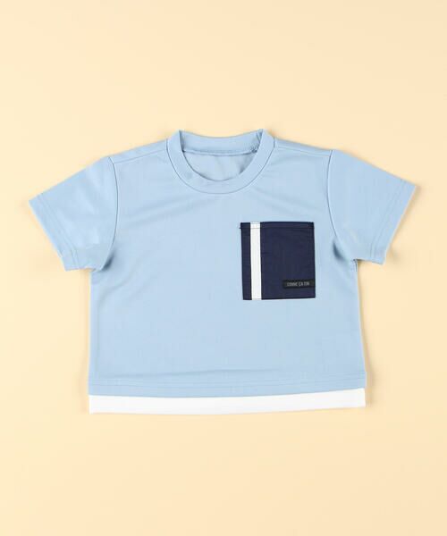 COMME CA ISM / コムサイズム Tシャツ | ビッグポケット　半袖Tシャツ(80・90cm) | 詳細5