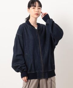 COMME CA ISM / コムサイズム Gジャン・デニムジャケット | デニム　ＭＡー１　ブルゾン