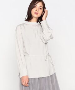 COMME CA ISM / コムサイズム シャツ・ブラウス | バンドカラー　ブロード　ブラウス