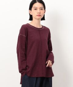 スラブ長袖Ｔシャツ