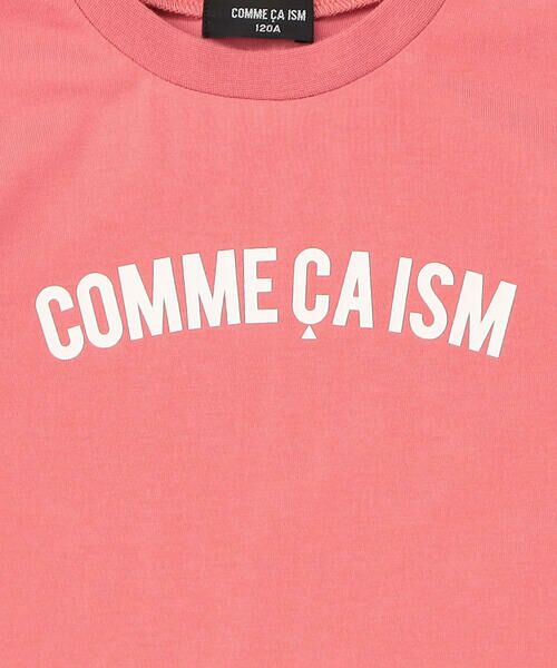 COMME CA ISM / コムサイズム Tシャツ | ロゴプリント　半袖Tシャツ | 詳細7