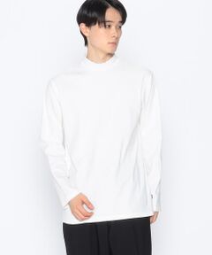 エッセンシャルコットン  モックネックＴシャツ（長袖）