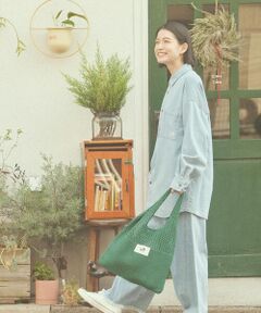 COMME CA ISM / コムサイズム トートバッグ | ニットバッグ