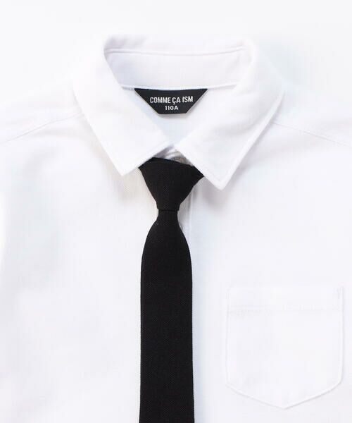 COMME CA ISM / コムサイズム シャツ・ブラウス | ネクタイ付き　長袖シャツ(100-130cm) | 詳細3