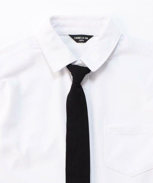 COMME CA ISM / コムサイズム シャツ・ブラウス | ネクタイ付き　長袖シャツ(140-160cm) | 詳細3