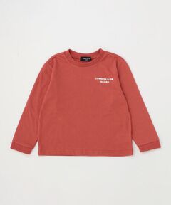 ロゴプリント　長袖Ｔシャツ　