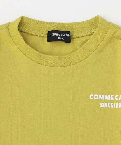 COMME CA ISM / コムサイズム Tシャツ | ロゴプリント　長袖Ｔシャツ　 | 詳細5