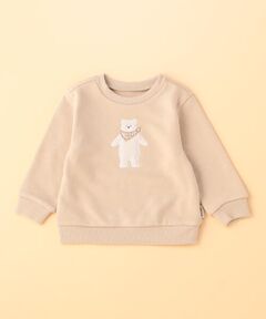 COMME CA ISM / コムサイズム ベビー・キッズグッズ | クマモチーフ　トレーナー(ベビーサイズ)