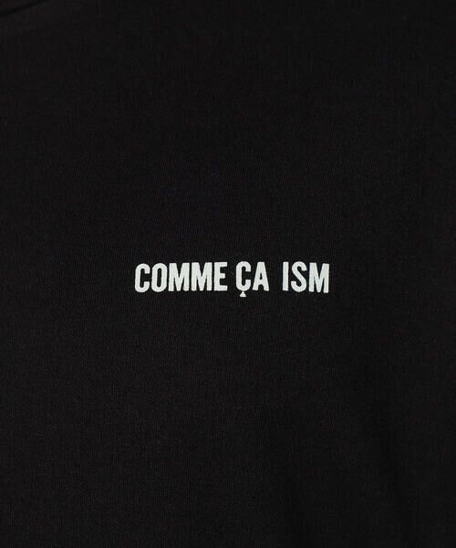 COMME CA ISM / コムサイズム Tシャツ | 吸湿発熱 ロゴプリント クルーネックＴシャツ | 詳細2