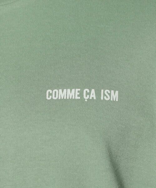 COMME CA ISM / コムサイズム Tシャツ | 吸湿発熱 ロゴプリント クルーネックＴシャツ | 詳細3