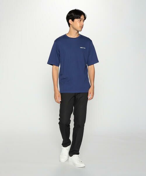 COMME CA ISM / コムサイズム Tシャツ | 吸湿発熱 ロゴプリント クルーネックＴシャツ | 詳細4