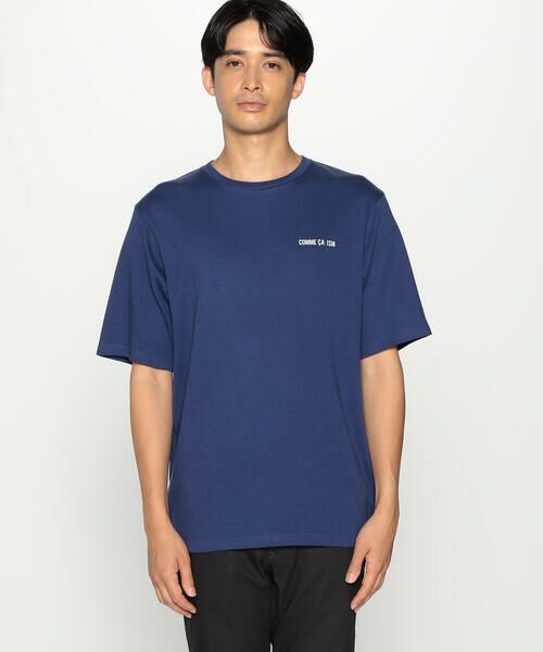 COMME CA ISM / コムサイズム Tシャツ | 吸湿発熱 ロゴプリント クルーネックＴシャツ | 詳細5