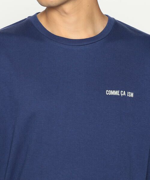 COMME CA ISM / コムサイズム Tシャツ | 吸湿発熱 ロゴプリント クルーネックＴシャツ | 詳細8