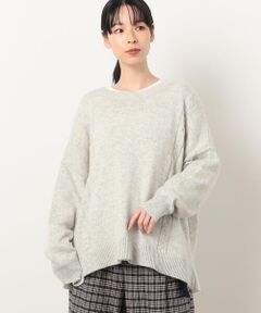 COMME CA ISM / コムサイズム ニット・セーター | ２ＷＡＹ　ビッグプルオーバーニット