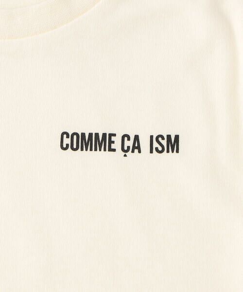 COMME CA ISM / コムサイズム Tシャツ | ロゴプリント　半袖Ｔシャツ | 詳細1