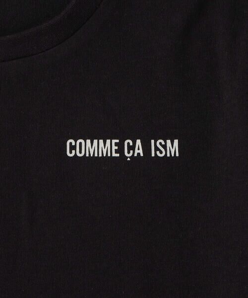 COMME CA ISM / コムサイズム Tシャツ | ロゴプリント　半袖Ｔシャツ | 詳細2