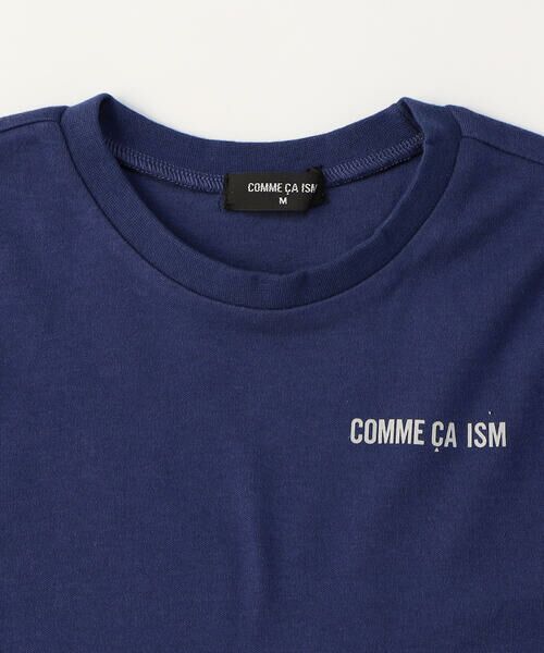 COMME CA ISM / コムサイズム Tシャツ | ロゴプリント　半袖Ｔシャツ | 詳細5