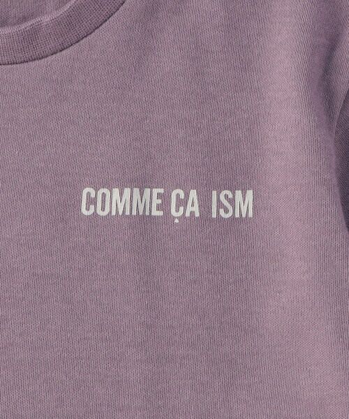 COMME CA ISM / コムサイズム Tシャツ | ロゴプリント　半袖Ｔシャツ | 詳細9