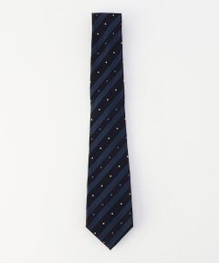 COMME CA ISM / コムサイズム ネクタイ | 【シルク100％】カラードット ストライプ ネクタイ