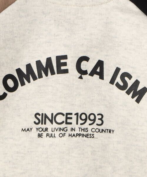 COMME CA ISM / コムサイズム ロンパース | ロゴプリント長袖ツーウェイオール | 詳細11