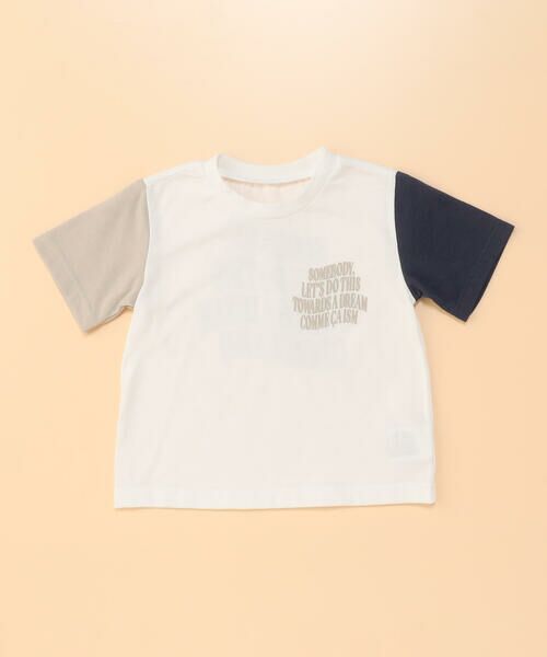 COMME CA ISM / コムサイズム ベビー・キッズグッズ | ロゴプリント 半袖Tシャツ(ベビーサイズ) | 詳細4