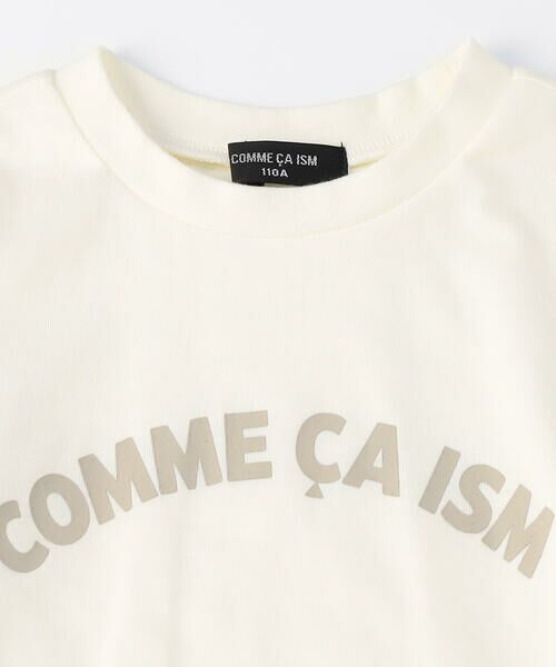 COMME CA ISM / コムサイズム カットソー | ロゴプリントＴシャツ | 詳細5