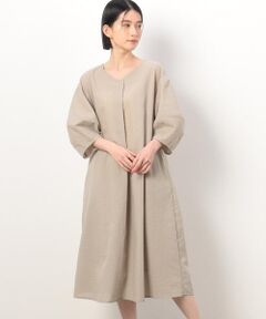 COMME CA ISM / コムサイズム ロング・マキシ丈ワンピース | 七分袖アッパッパ