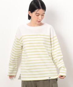 ボーダー ボートネック 長袖Ｔシャツ