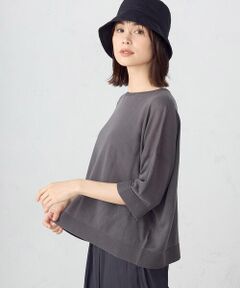 COMME CA ISM / コムサイズム ニット・セーター | 麻混　半袖ニット