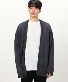 COMME CA ISM / コムサイズム カーディガン・ボレロ | 【セットアイテム】ボタンレスニットカーディガン＋Ｔシャツ