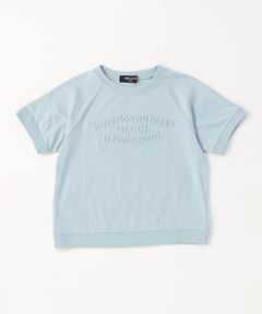 エンボスロゴTシャツ