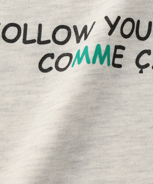 COMME CA ISM / コムサイズム Tシャツ | グラフィックプリント 半袖Tシャツ | 詳細12
