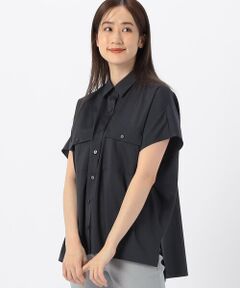 COMME CA ISM / コムサイズム シャツ・ブラウス | ストレッチポリエステルブロード　ドルマンスリーブシャツ