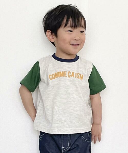 COMME CA ISM / コムサイズム ベビー・キッズグッズ | 半袖ロゴTシャツ(ベビーサイズ) | 詳細9