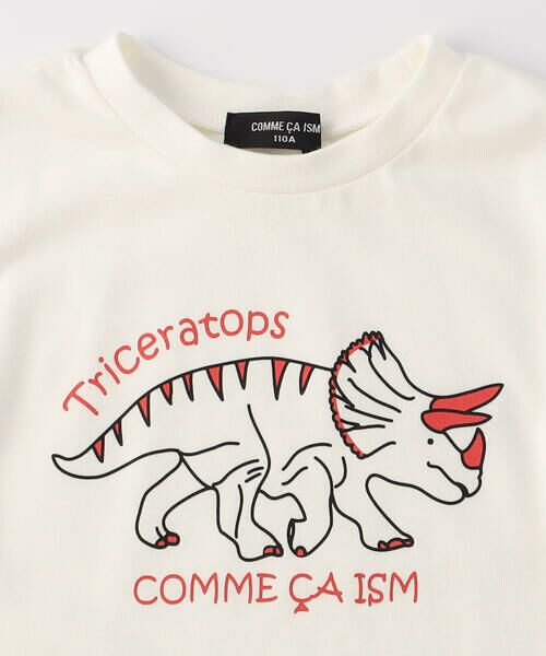 COMME CA ISM / コムサイズム Tシャツ | 恐竜プリントＴシャツ | 詳細2