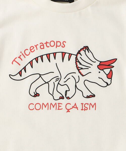 COMME CA ISM / コムサイズム Tシャツ | 恐竜プリントＴシャツ | 詳細5