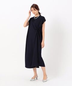 COMME CA ISM / コムサイズム ロング・マキシ丈ワンピース | 【 サスティナブル 】 AQUAROBE ツイストワンピース